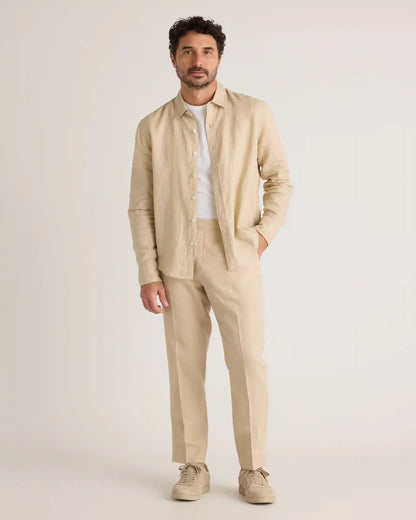 100% European Linen Dress Pants