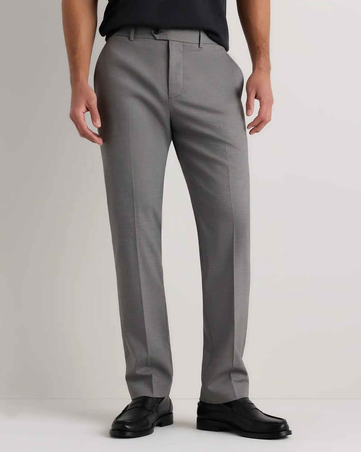 Stretch Wool Dress Pants - Straight