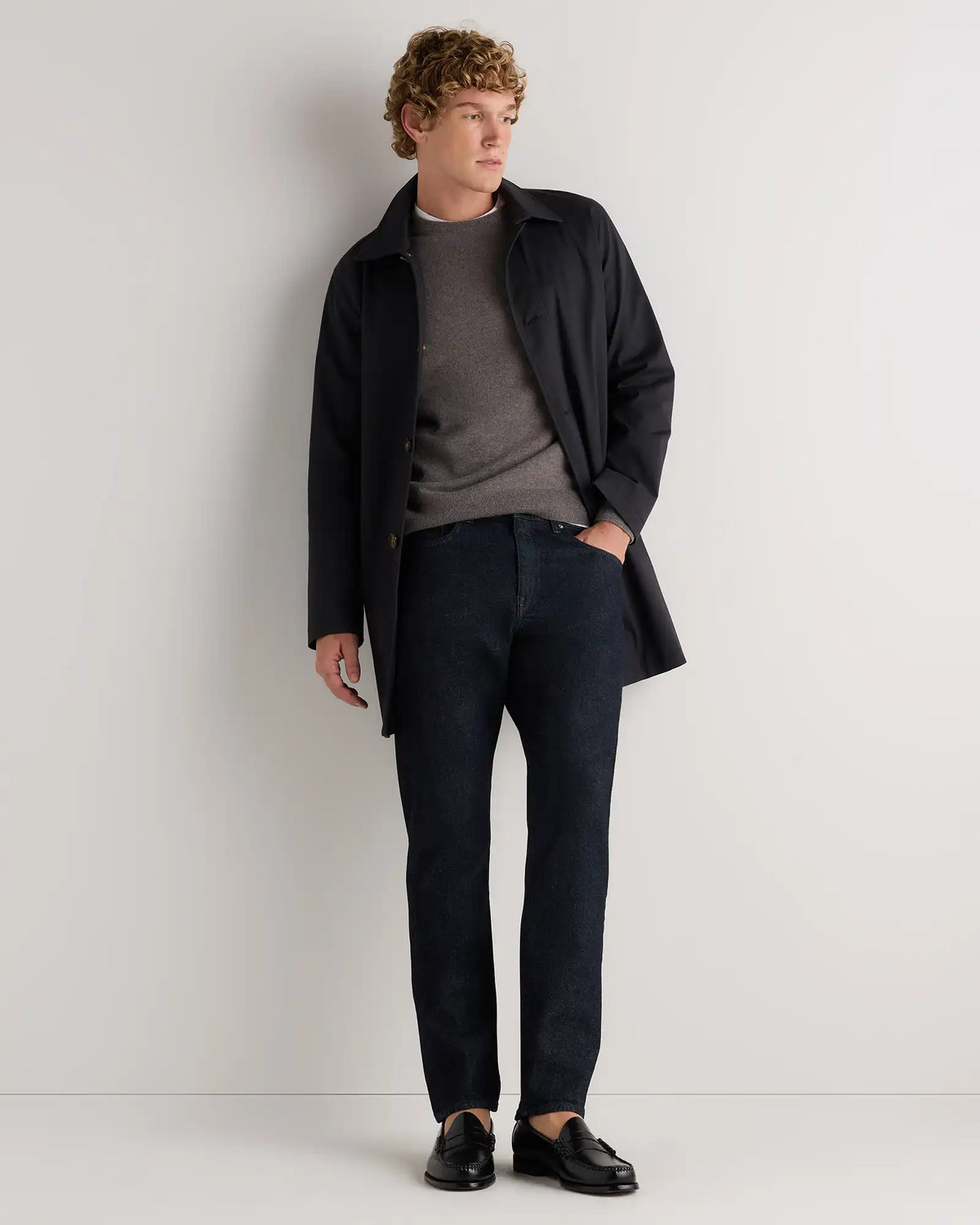 Warren Stretch Athletic Tapered Jeans