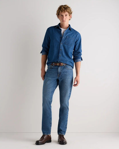 Warren Stretch Athletic Tapered Jeans