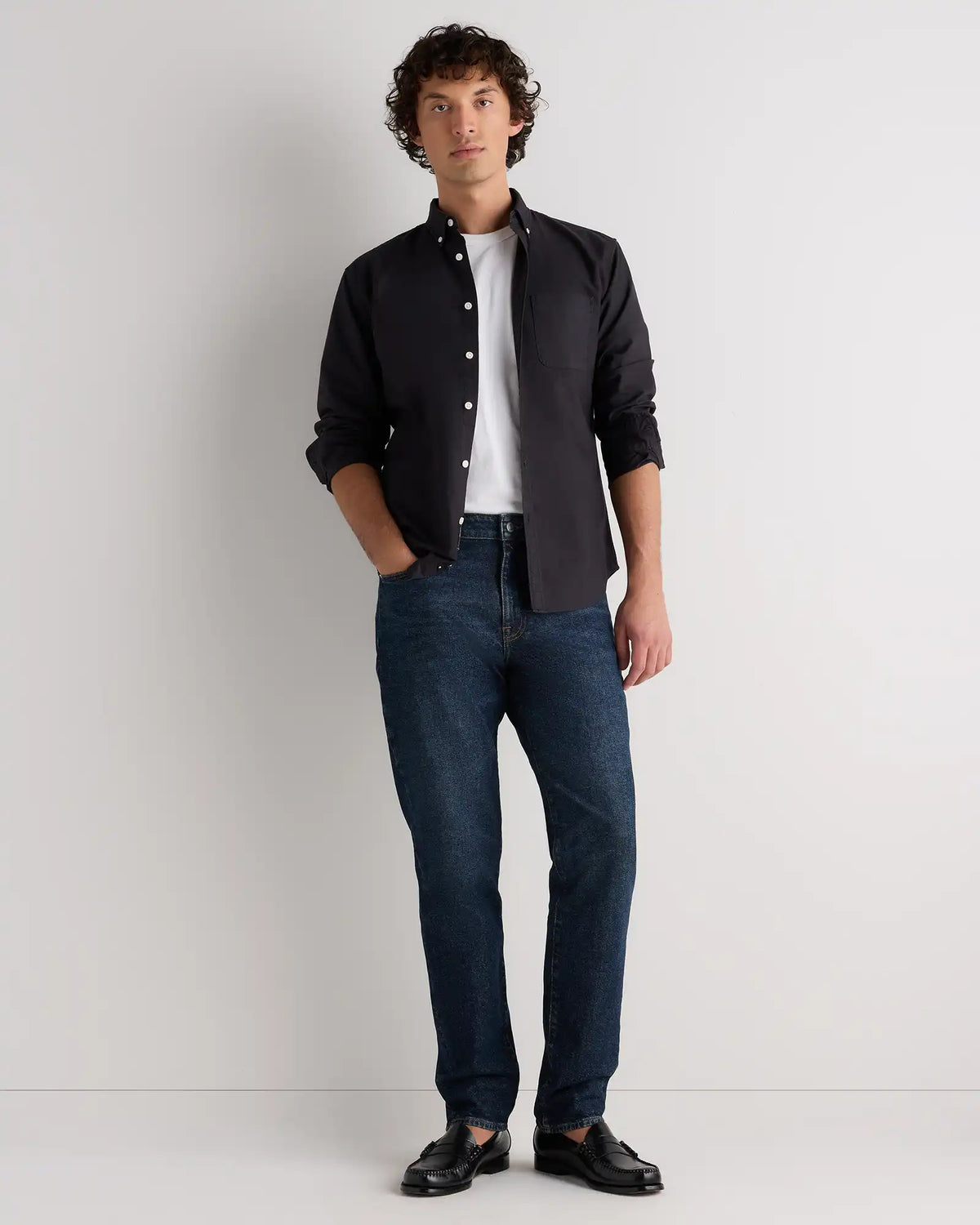 Warren Stretch Athletic Tapered Jeans