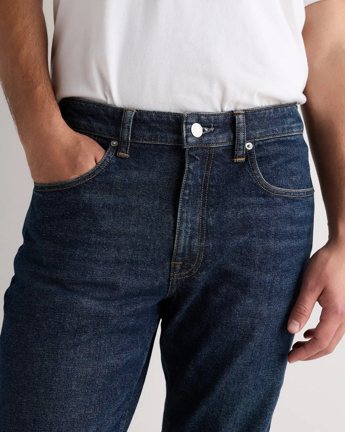 Warren Stretch Athletic Tapered Jeans