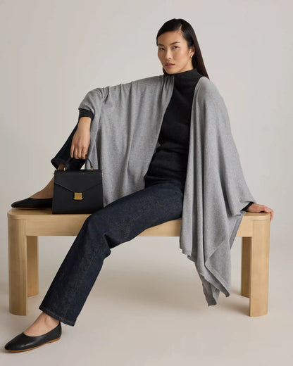 Cotton Cashmere Ruana