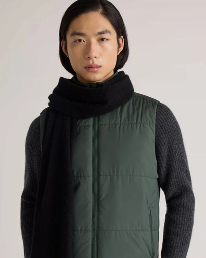 Mongolian Cashmere Woven Fringe Scarf