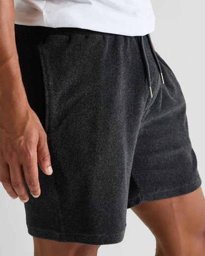 100% Organic Cotton Terry Towel Shorts - 6.5"