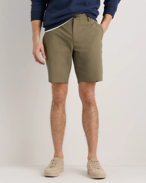 Organic Cotton Coolmax® Chino Shorts - 9"
