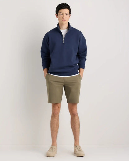 Organic Cotton Coolmax® Chino Shorts - 9"