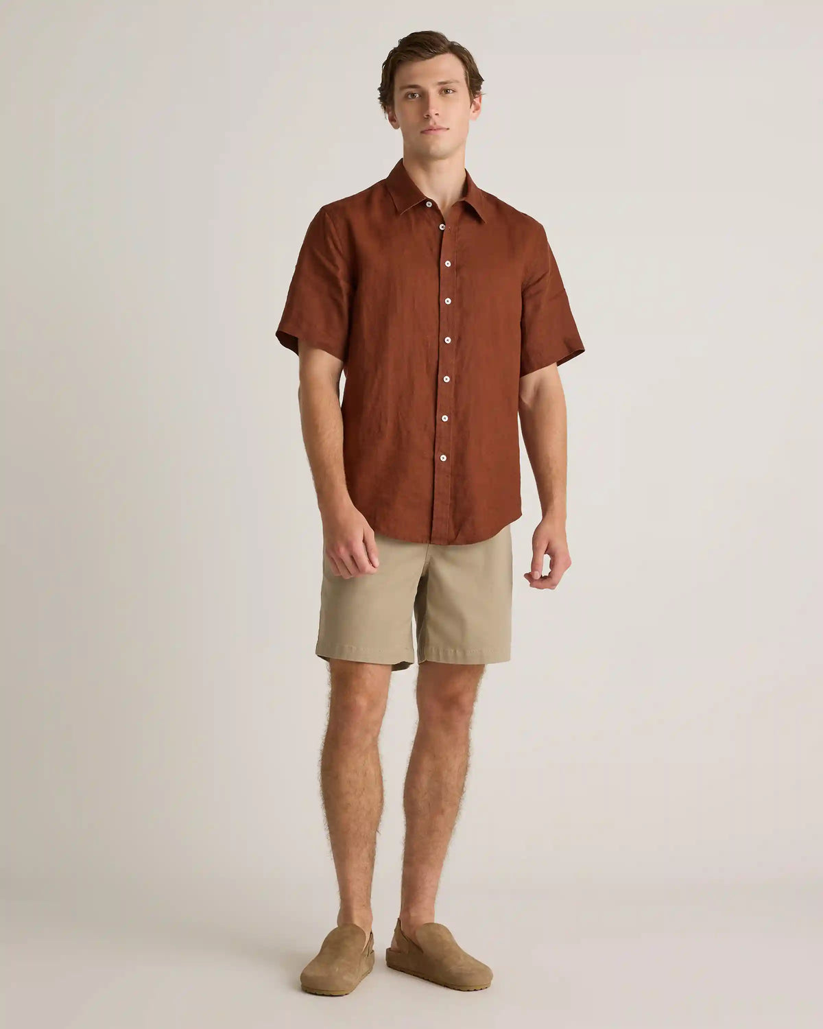 Cotton Chino Drawstring Shorts - 7"