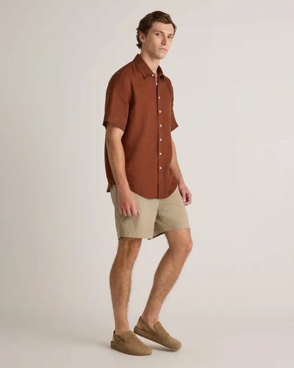 Cotton Chino Drawstring Shorts - 7"