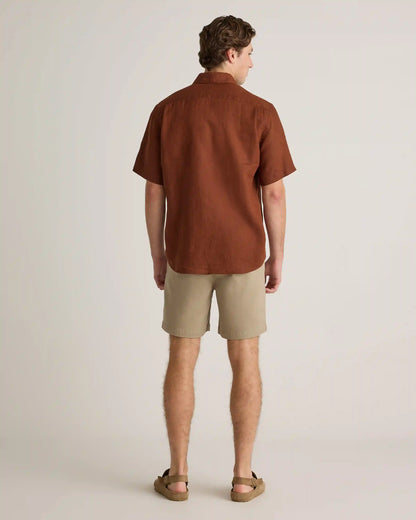 Cotton Chino Drawstring Shorts - 7"