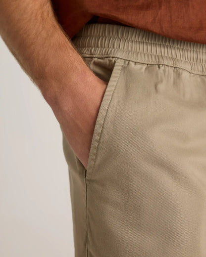 Cotton Chino Drawstring Shorts - 7"