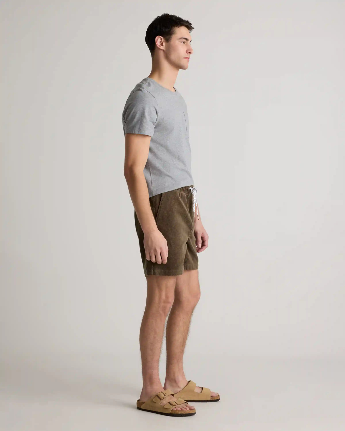 Organic Stretch Corduroy Shorts - 6"