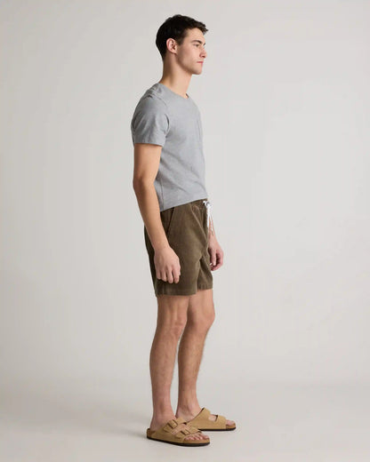 Organic Stretch Corduroy Shorts - 6"