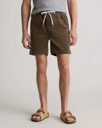 Organic Stretch Corduroy Shorts - 6"