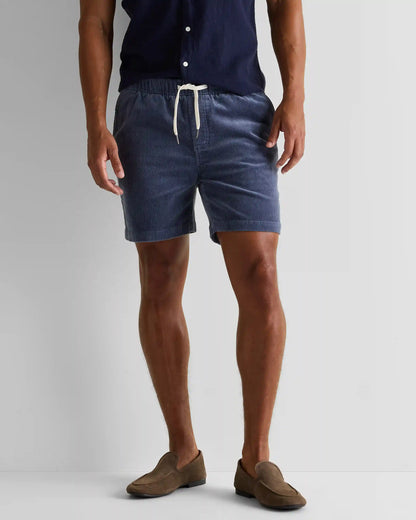Organic Stretch Corduroy Shorts - 6"