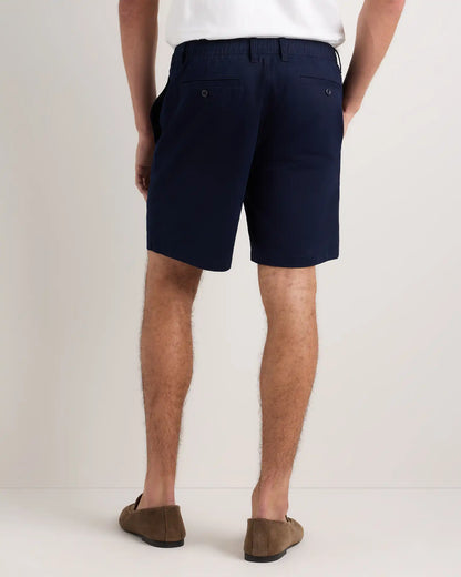 Organic Stretch Cotton Pull On Chino Shorts - 7"