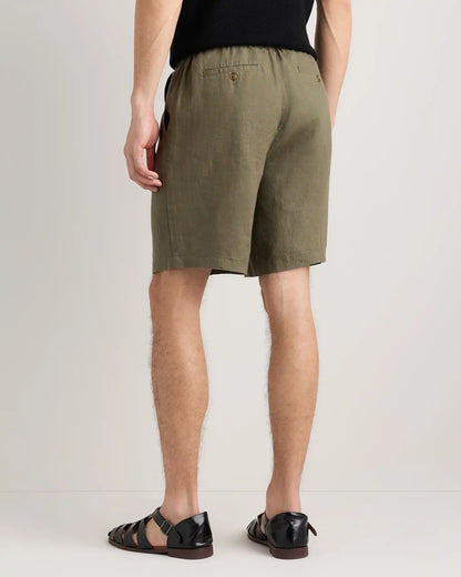 100% European Linen Shorts - 9"