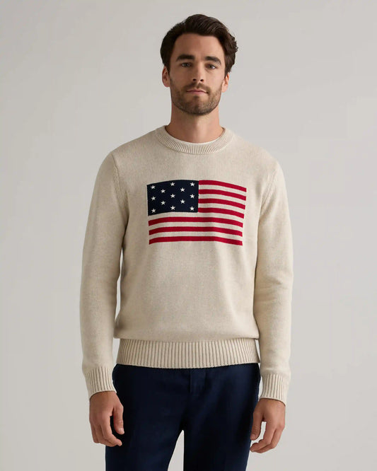 100% Organic Cotton Flag Sweater