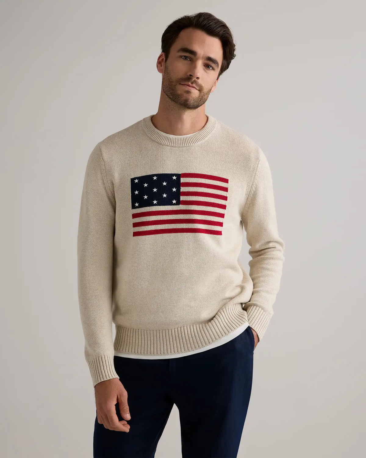 100% Organic Cotton Flag Sweater