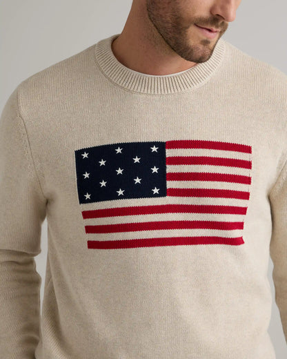 100% Organic Cotton Flag Sweater