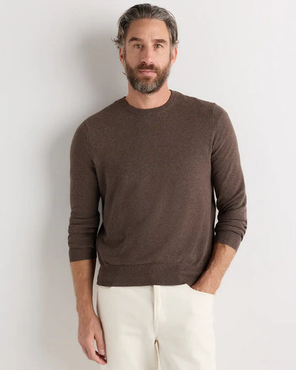100% Organic Cotton Pique Crewneck Sweater