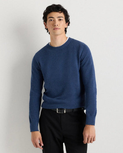 100% Organic Cotton Pique Crewneck Sweater