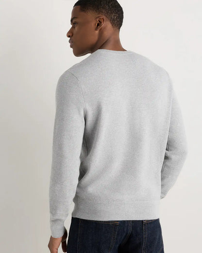 100% Organic Cotton Pique Crewneck Sweater