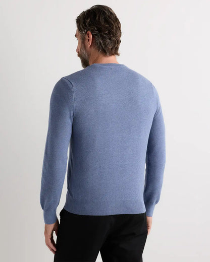 100% Organic Cotton Pique Crewneck Sweater