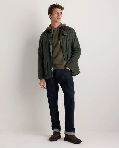 Organic Cotton Cashmere Waffle Hoodie