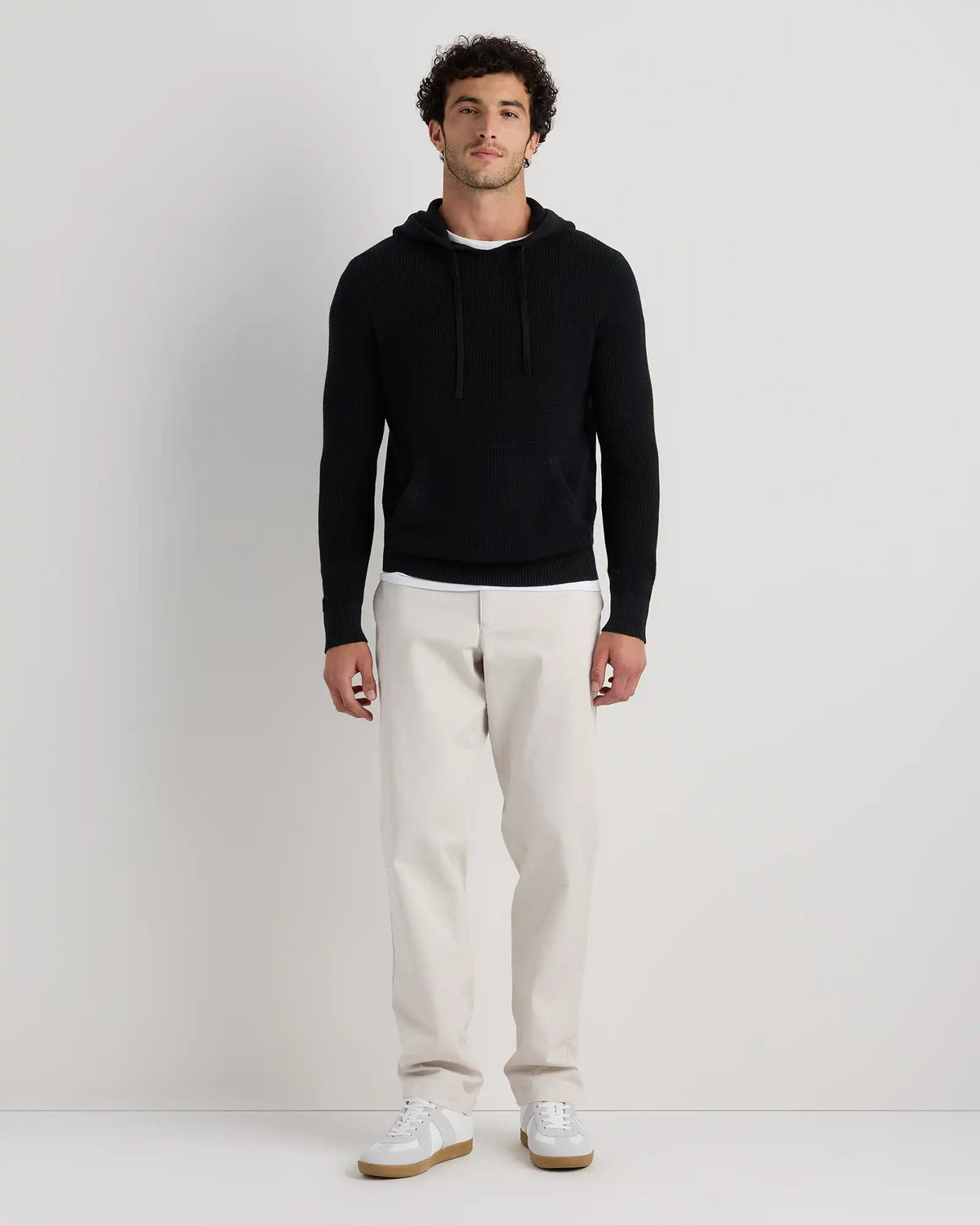Organic Cotton Cashmere Waffle Hoodie