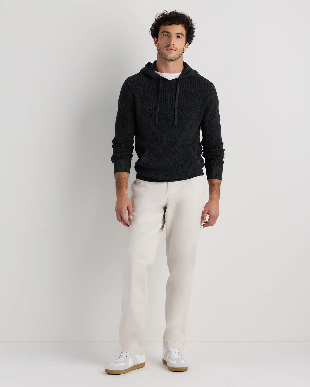 Organic Cotton Cashmere Waffle Hoodie