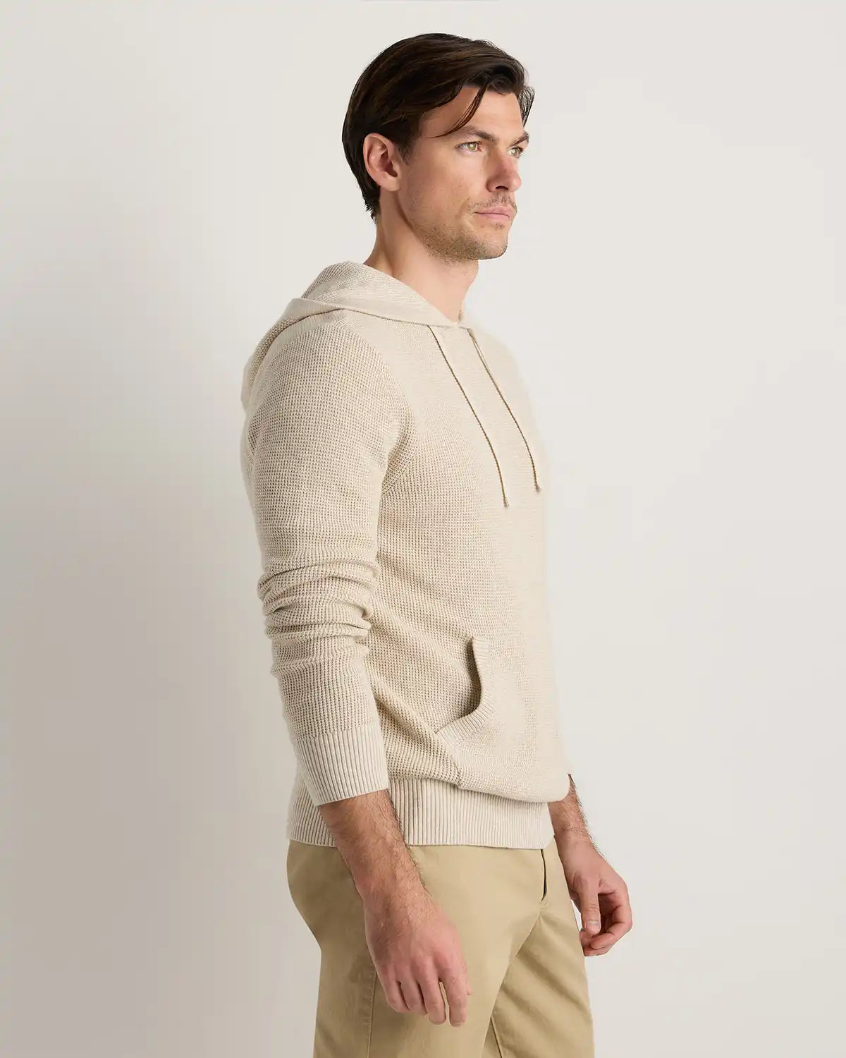 Organic Cotton Cashmere Waffle Hoodie