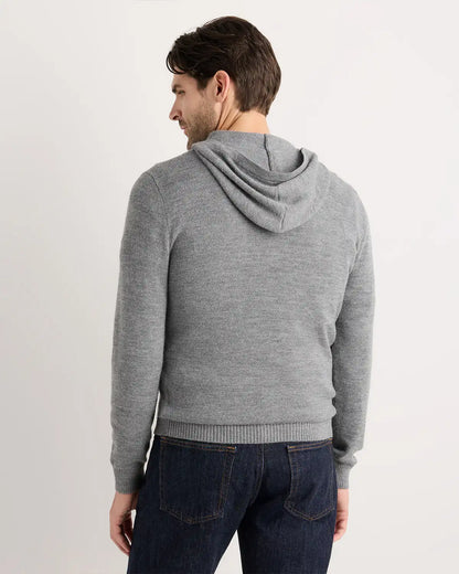Alpaca-Wool Hooded Sweater