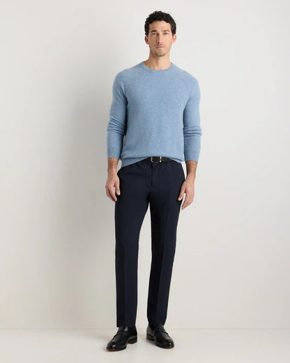 Mongolian Cashmere Waffle Sweatshirt