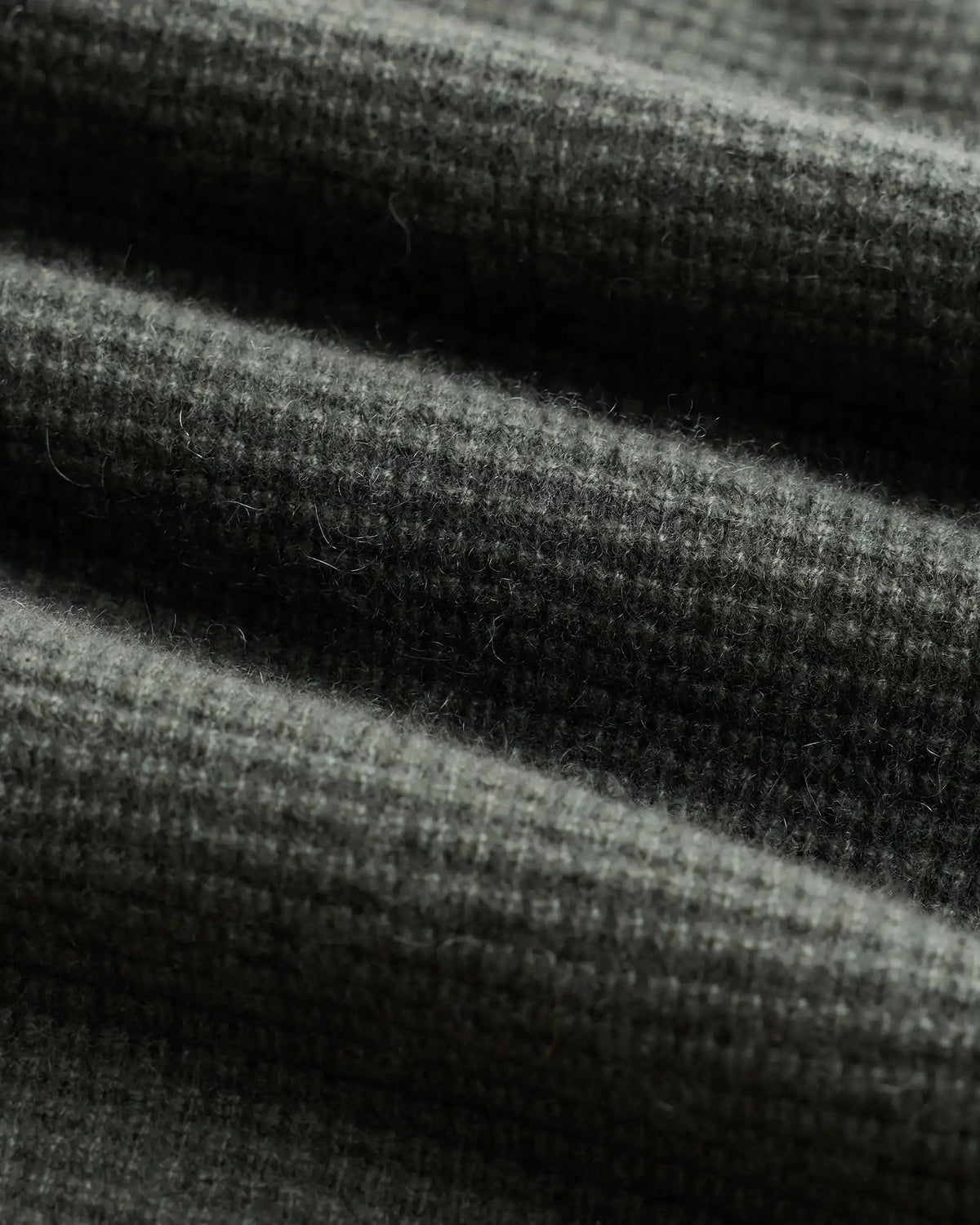 Mongolian Cashmere Waffle Sweatshirt