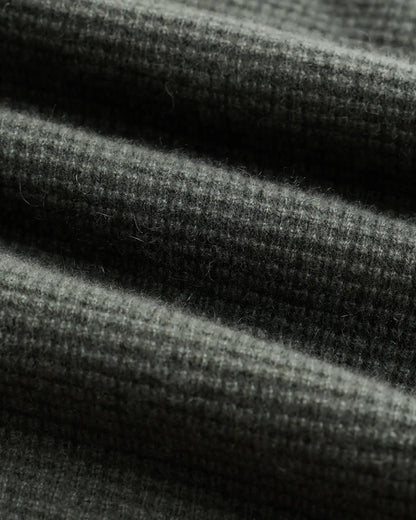 Mongolian Cashmere Waffle Sweatshirt