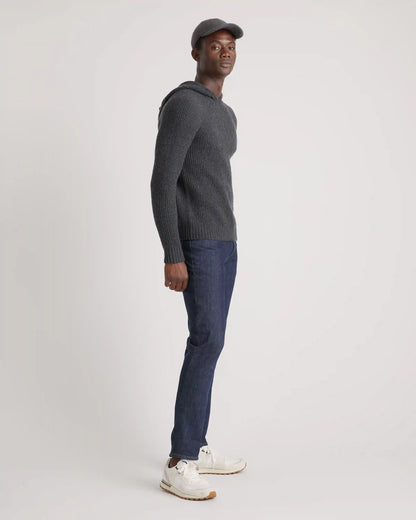 Mongolian Spring Cashmere Fisherman Pullover Hoodie