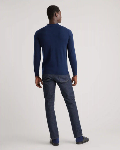 Mongolian Cashmere Button Down Sweater