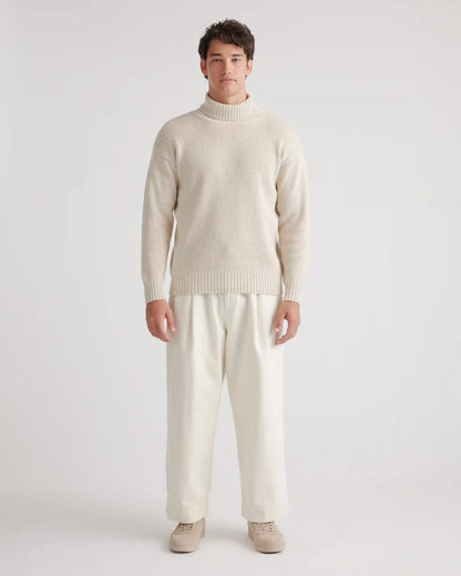 100% Organic Cotton Turtleneck Sweater