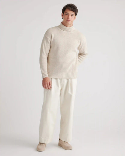 100% Organic Cotton Turtleneck Sweater