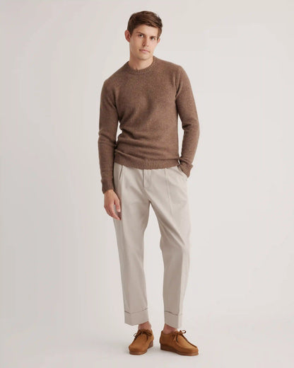 100% Yak Wool Crewneck Sweater