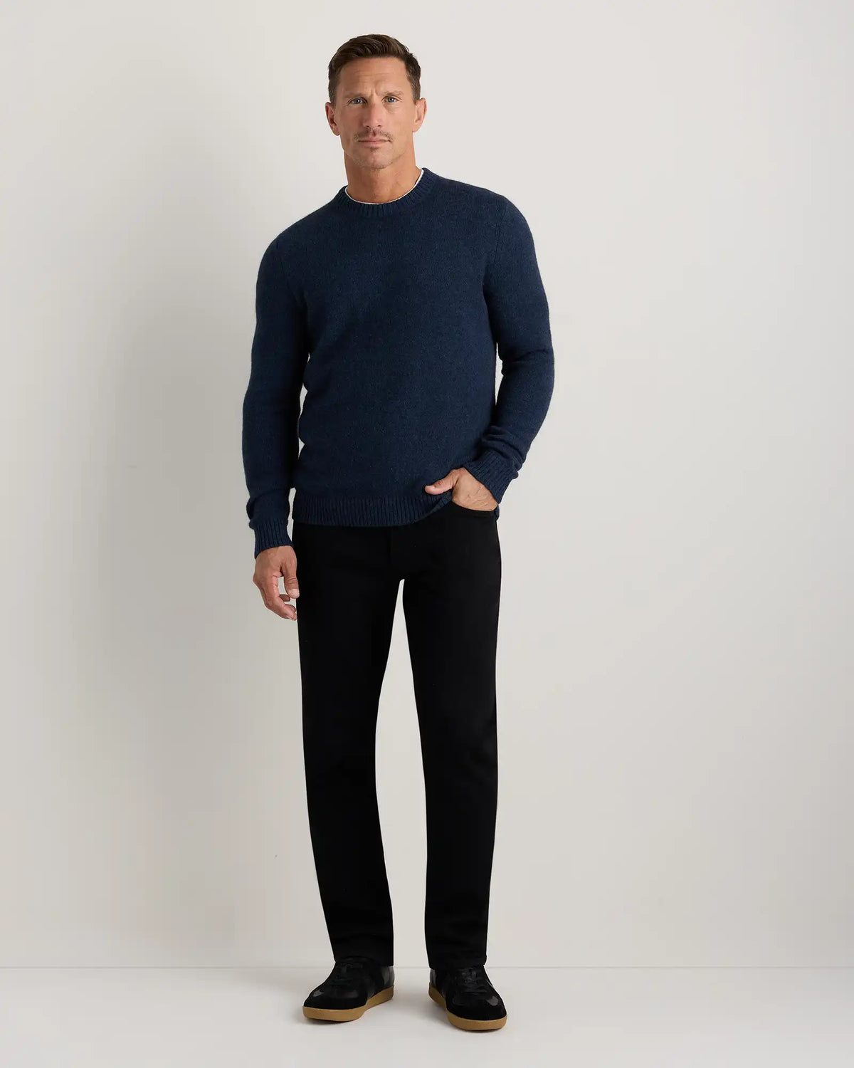 100% Yak Wool Crewneck Sweater