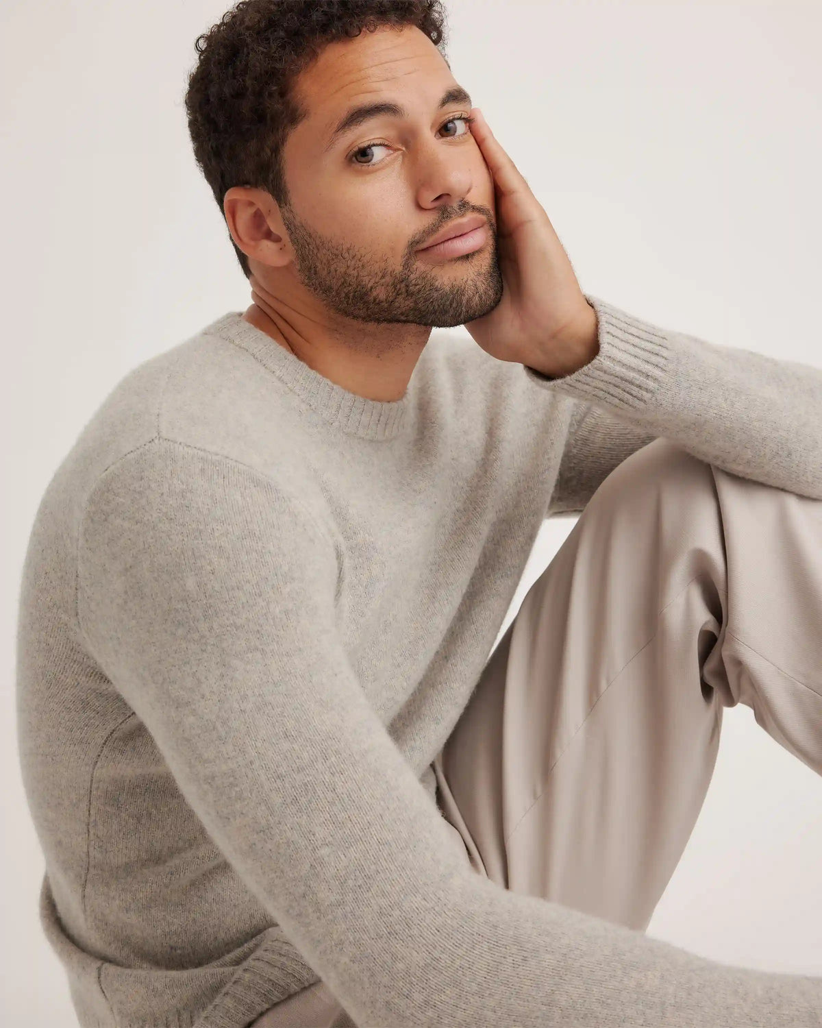 100% Yak Wool Crewneck Sweater