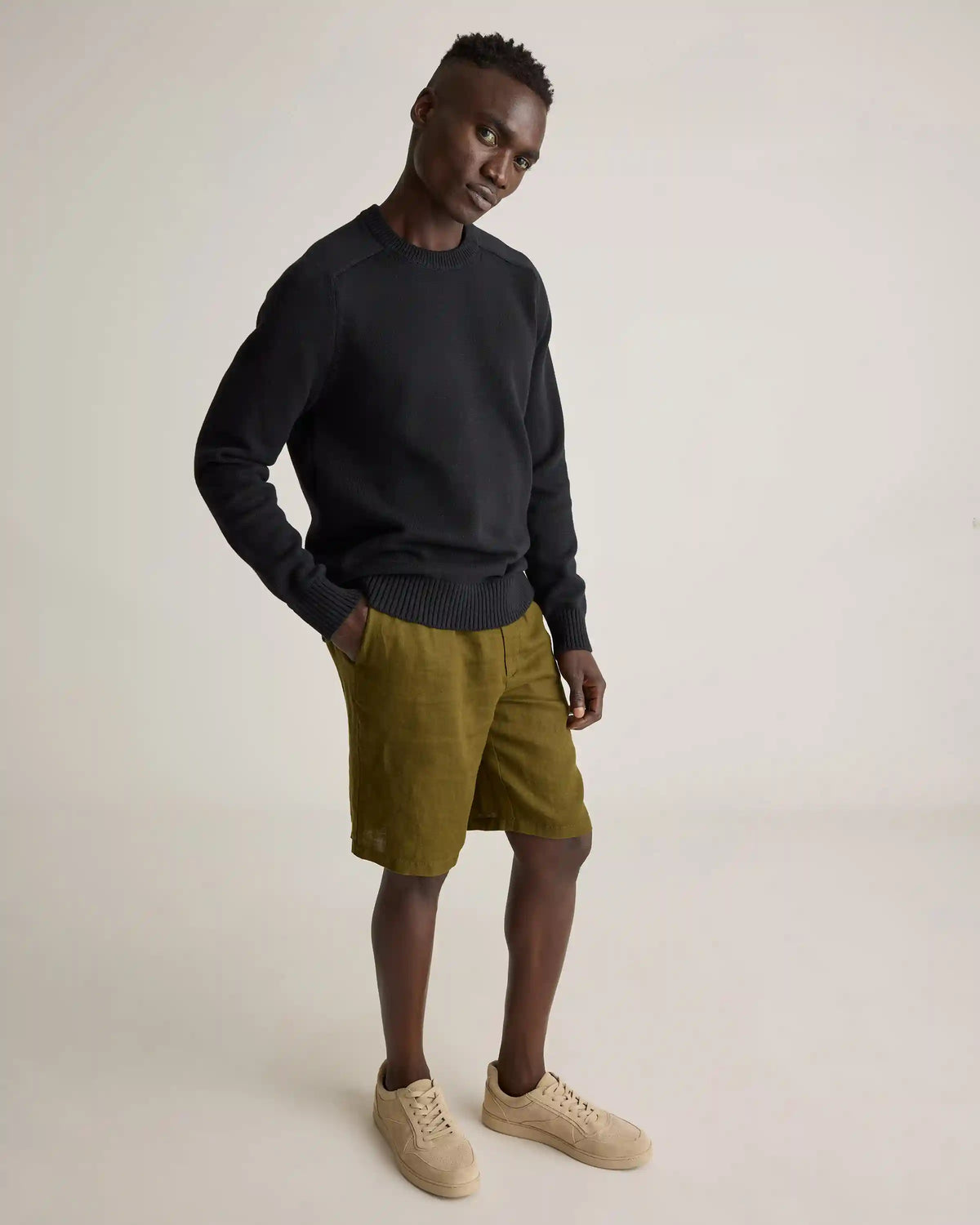 100% Organic Cotton Crewneck Sweater