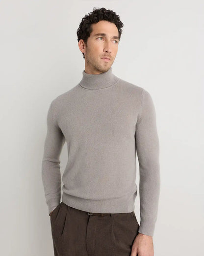 Mongolian Cashmere Turtleneck Sweater