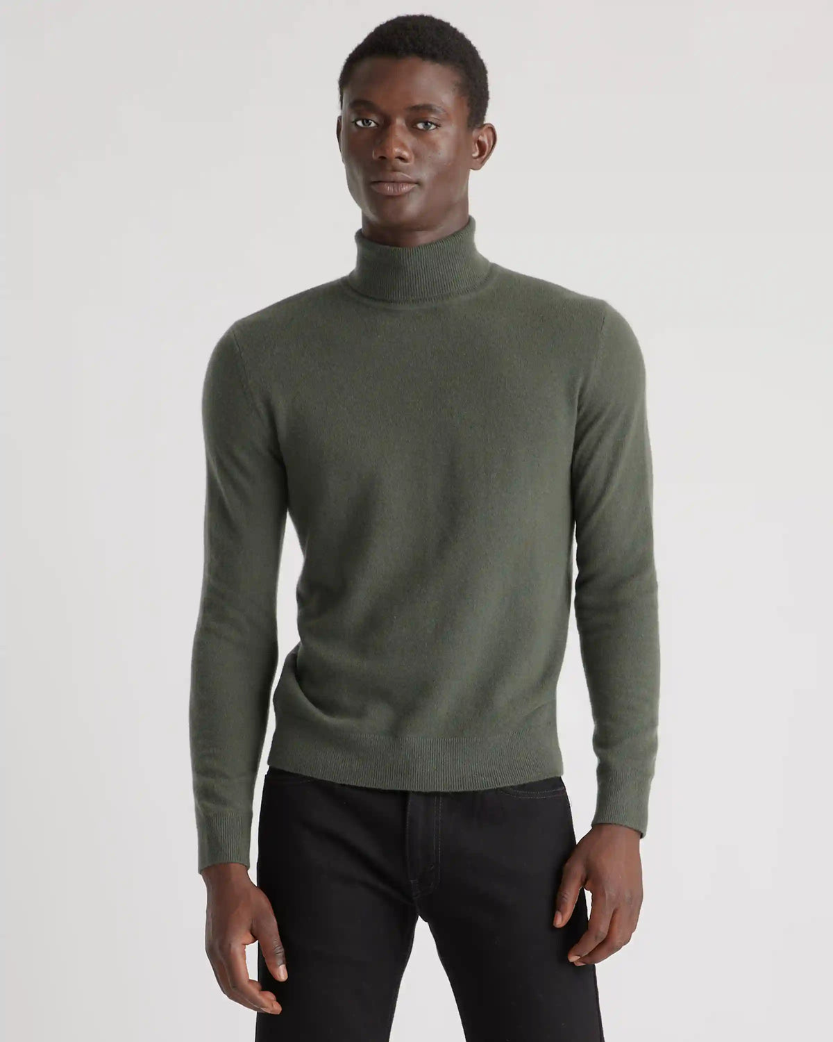 Mongolian Spring Cashmere Turtleneck Sweater