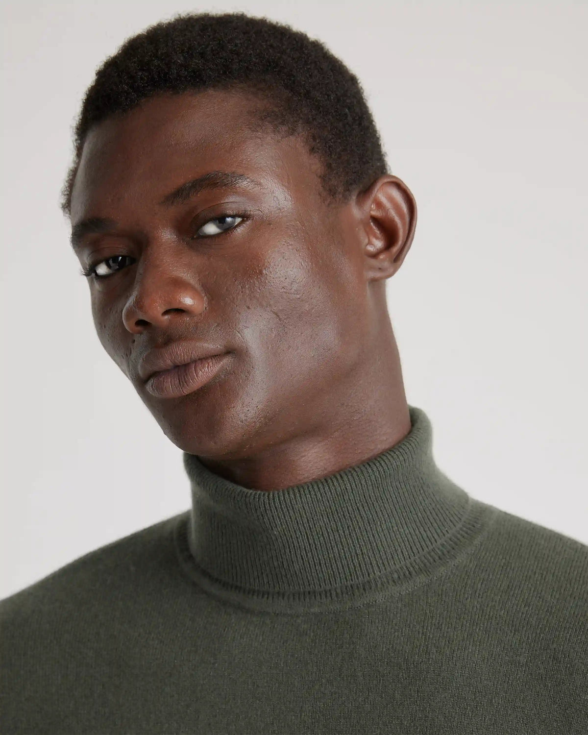 Mongolian Spring Cashmere Turtleneck Sweater