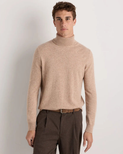 Mongolian Cashmere Turtleneck Sweater