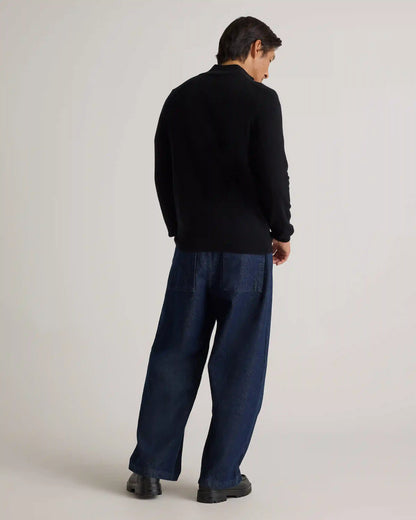 Mongolian Cashmere Full Zip Sweater