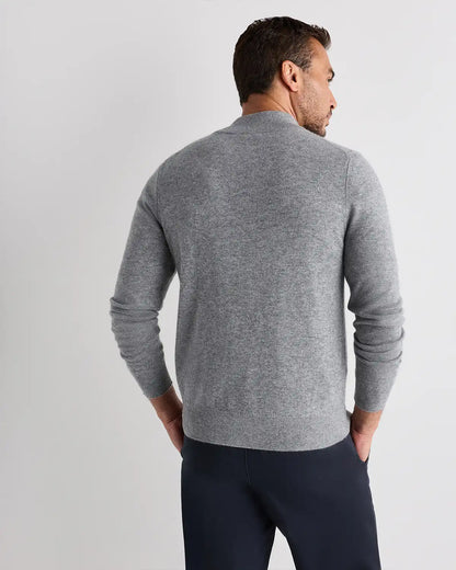 Mongolian Cashmere Full Zip Sweater